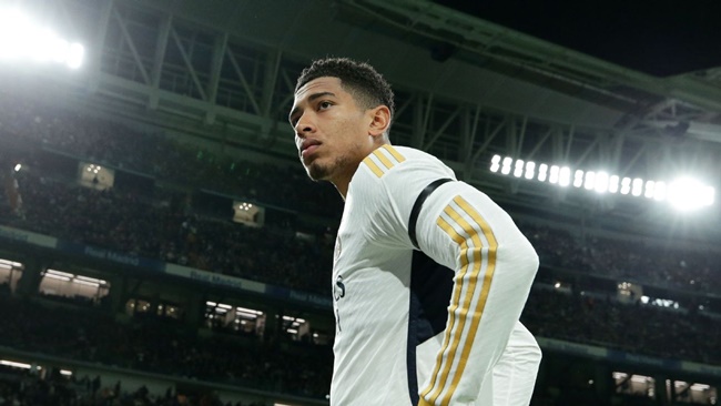 Hung tin Bellingham ập đến Real