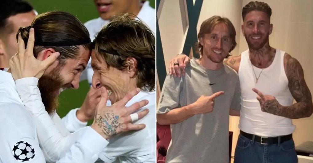 Sergio Ramos bay từ Mexico về Madrid để chia tay Modric