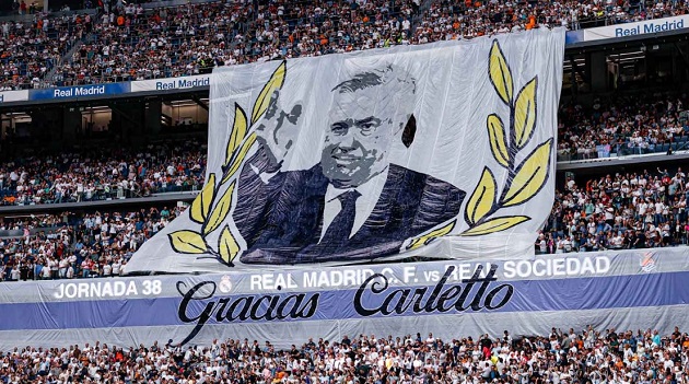 Bernabeu tạm biệt Ancelotti và Modric bằng khoảnh khắc đầy xúc động